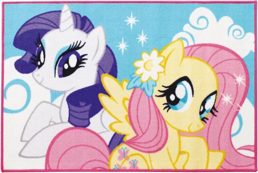 My Little Pony vloerkleed meisjes multicolor 120 x 80 cm