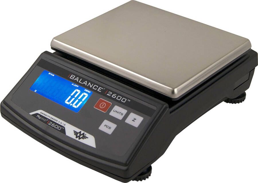 MY WEIGH I-Balance 2600 Weegschaal Keukenweegschaal Digitaal Precisie 0 1gr tot 2 6kg