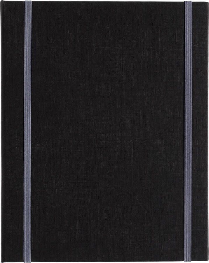 MyArtBook MyArt Book Kunstenaarsmap ringband A3 kleur zwart met 2 x 6 rings O-Mechaniek en 2 elastieken