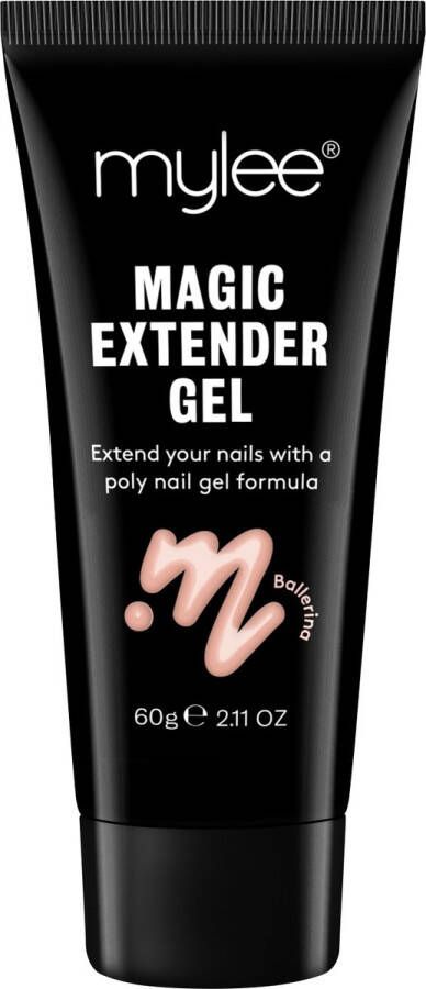 Mylee Magic Extender Gel 60g [Ballerina] – Long Lasting Wear Natuurlijke Look Nagel Verlenging Gel voor Beginners & Salon Professionals Acryl nagel verdikkende builder gel Nail Art