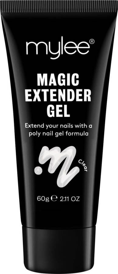 Mylee Magic Extender Gel 60g [Clear] – Long Lasting Wear Natuurlijke Look Nagel Verlenging Gel voor Beginners & Salon Professionals Acryl nagel verdikkende builder gel Nail Art