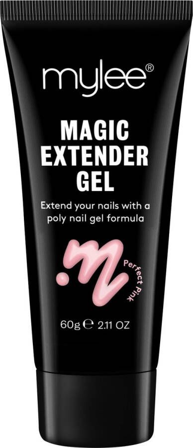 Mylee Magic Extender Gel 60g [Perfect Pink] – Long Lasting Wear Natuurlijke Look Nagel Verlenging Gel voor Beginners & Salon Professionals Acryl nagel verdikkende builder gel Nail Art