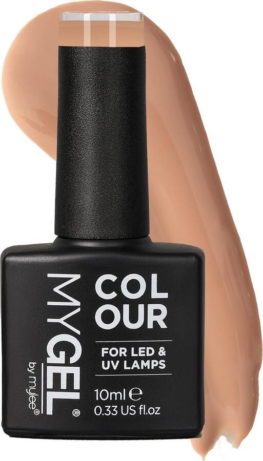 Mylee Gel Nagellak 10ml [In The Buff] UV LED Gellak Nail Art Manicure Pedicure Professioneel & Thuisgebruik [Bare Elements Range] Langdurig en gemakkelijk aan te brengen
