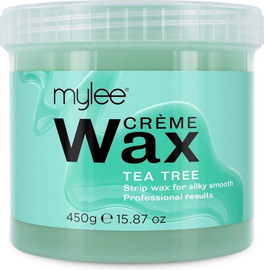 Mylee Thee Boom Zachte Crème Wax voor gevoelige huid 450 g magnetron- en wasverwarmingsvriendelijk ideaal voor alle lichaamsoppervlak koppige grove haarverwijdering