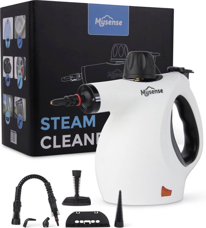 MySense Stoomreiniger Vlekkenreiniger Handstoomreiniger 3.2 Bar Extra Krachtig Inclusief 6 Accessoires en Opbergtas