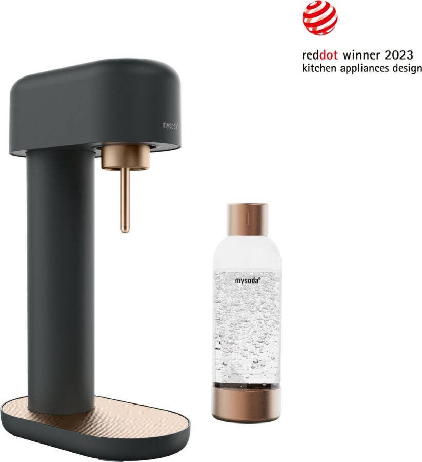 MySoda Bruiswatertoestel Ruby 2 Black | Sodamakers | 6430052004512