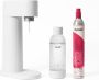 Mysoda Woody White bruiswatertoestel gemaakt van ecologisch duurzaam biocomposiet incl CO2 cilinder & waterfles - Thumbnail 2