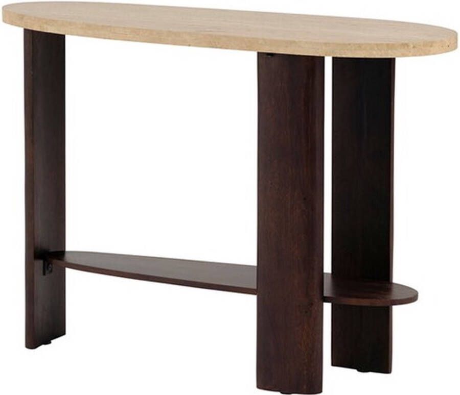 MySons wandtafel Miami 110cm travertin Bruin