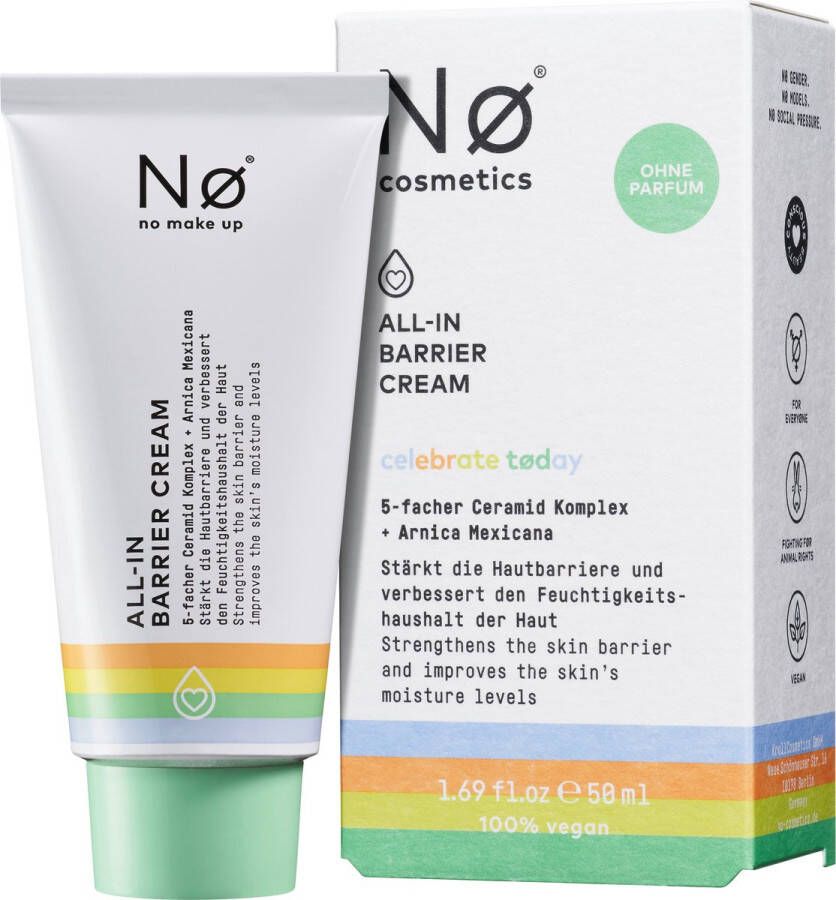 Nø Cosmetica Gezichtscrème All-In Barrier 50 ml