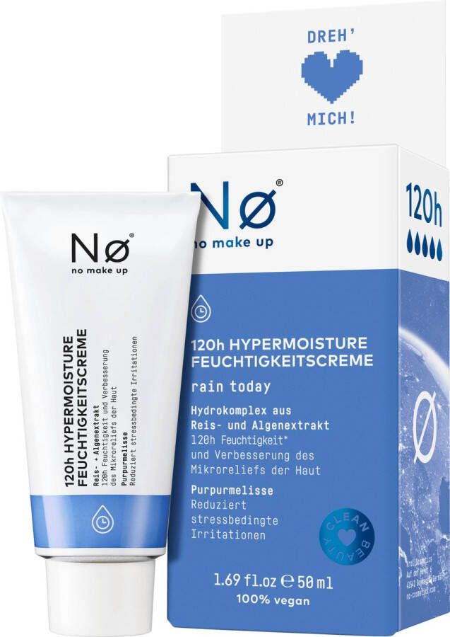 Nø Cosmetics Gezichtscrème Hypermoisture 120h 50 ml