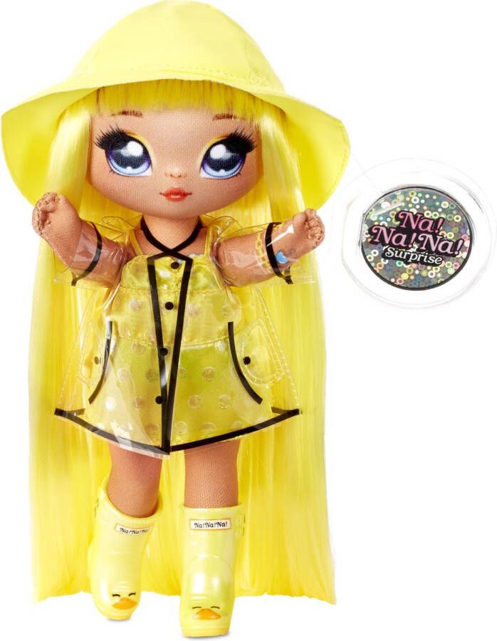 No brand Na! Surprise 2-in-1 Pom Sparkle Doll Daria Raincoat Modepop