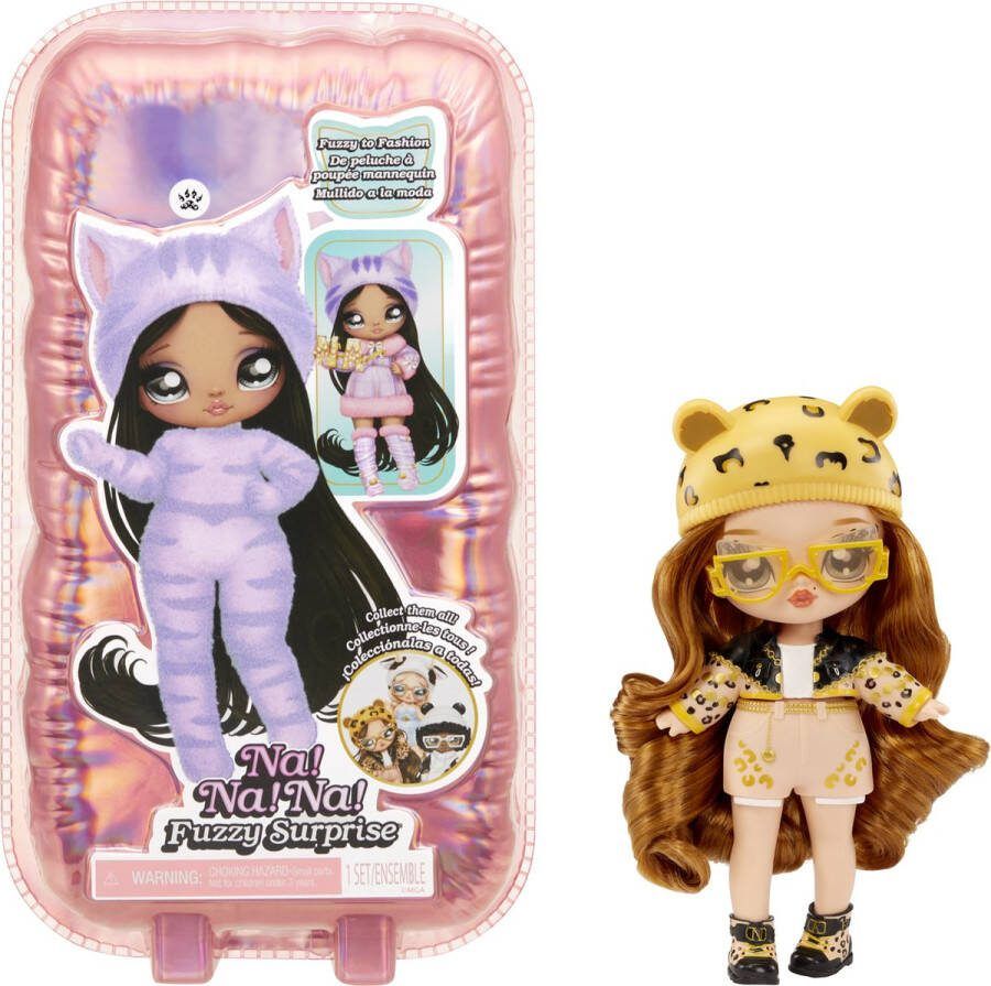 Na! Surprise Na! Fuzzy Surprise Jaguar Girl Minipop