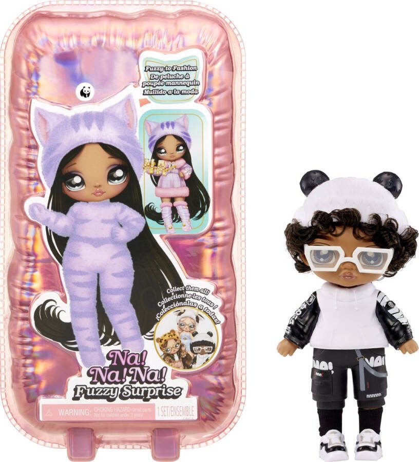Na! Surprise Na! Fuzzy Surprise Panda Boy Minipop