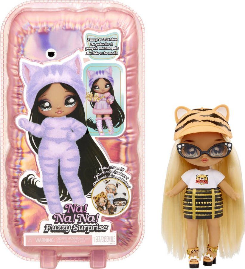 Na! Surprise Na! Fuzzy Surprise Tiger Girl Minipop
