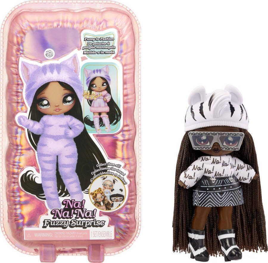 Na! Surprise Na! Fuzzy Surprise Zebra Girl Minipop