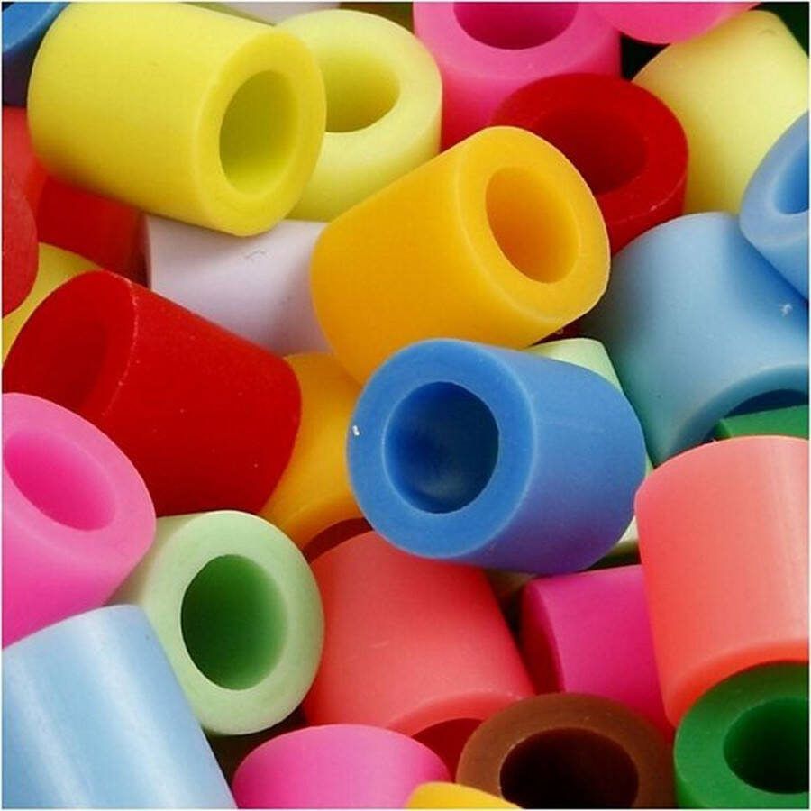 Nabbi Strijkkralen Fotokralen Extra Kleuren Kralen Voor Onderplaten En Sieraden 10x10mm Gatgrootte 5 5mm Jumbo 1000 stuks