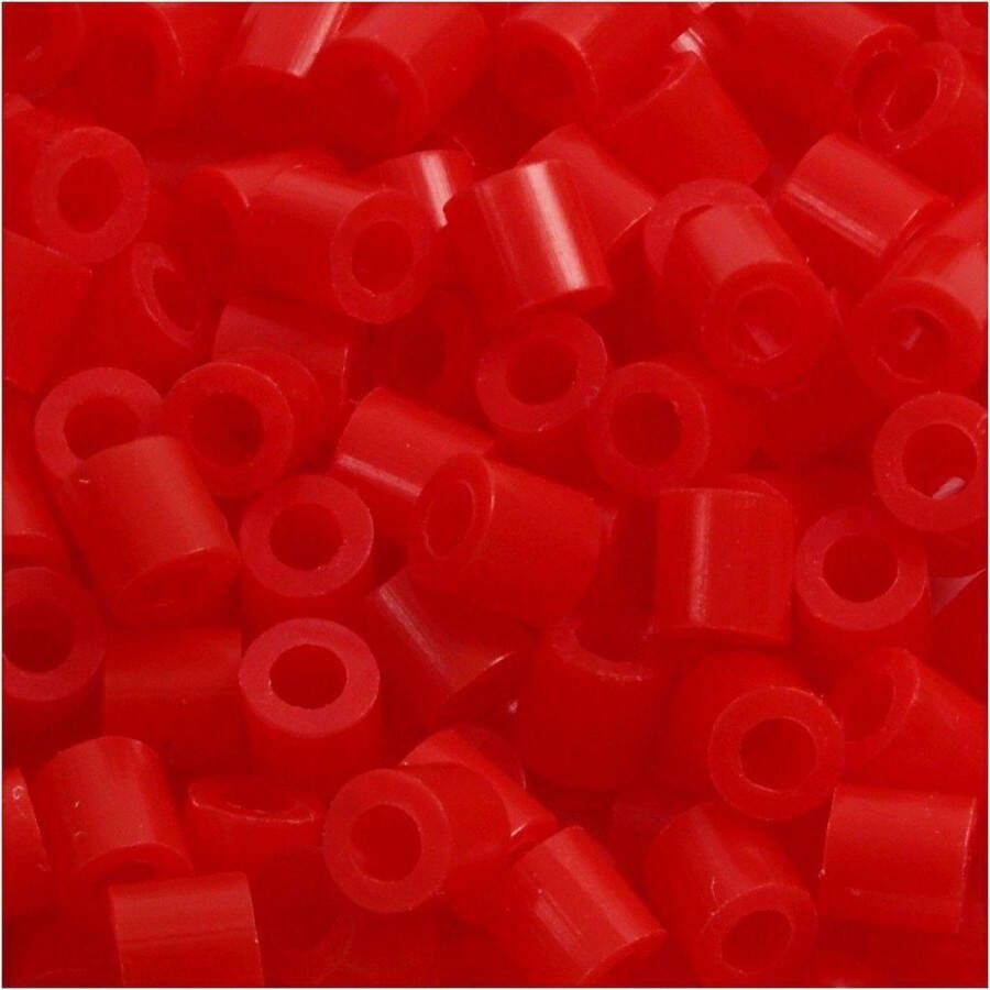 Nabbi Creativ Company 751190 Tube bead Rood 1100stuk(s) kabelbeschermer