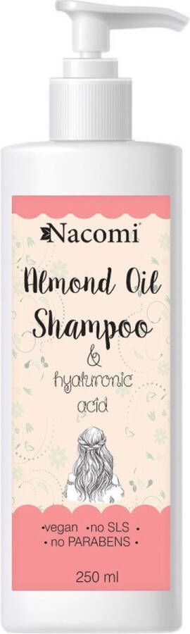 The Senses Nacomi Almond Oil Shampoo Hyaluronic en Rice Protein 250ml.