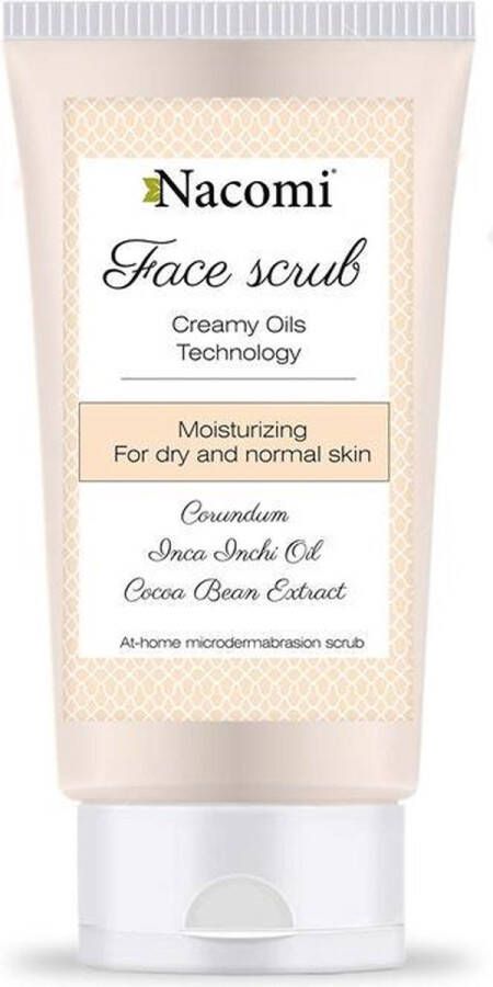 Nacomi Face Scrub Moisturizing Scrub For Face 75Ml