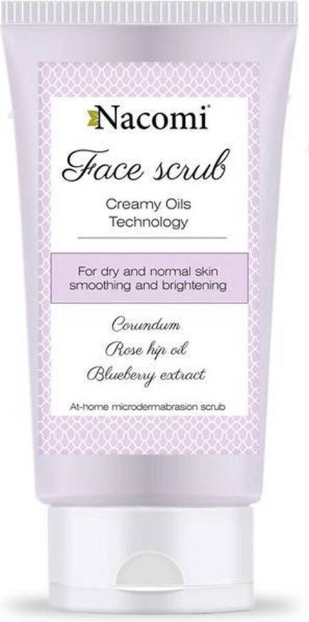 Nacomi Face Scrub Smoothing Scrub For Face 75Ml