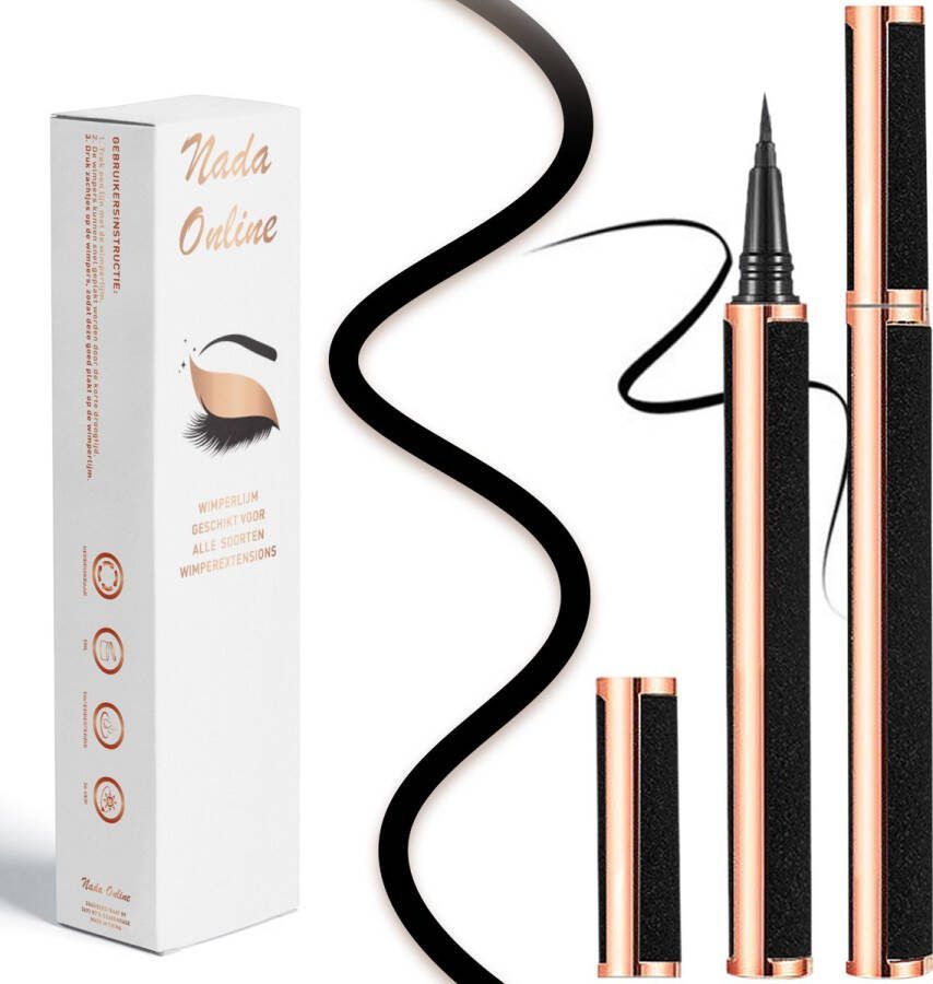 Nada Online Wimperlijm Wimperextensions lijm Wimperlijm Voor Wimperextensions Eyelash Glue Wimperlijm Magnetische Wimpers Kerstcadeau Voor Vriendin
