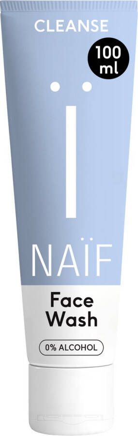 Naïf Gezichtsreiniger Face Wash 100ml Gezichtsverzorging met Natuurlijke Ingrediënten