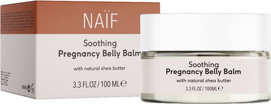 Naïf Kalmerende Zwangerschapsbalm 100ml met Natuurlijke Ingrediënten