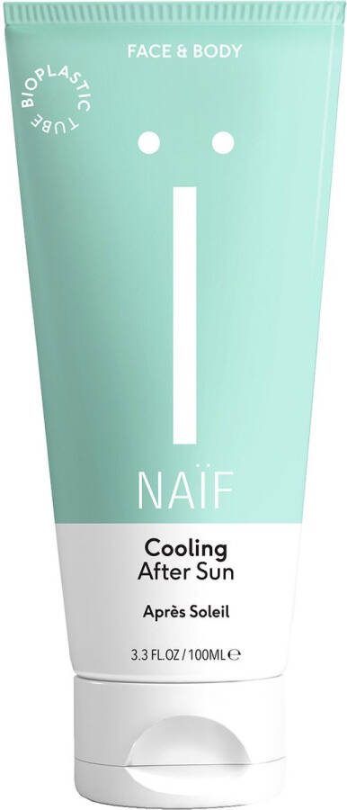 Naïf Verkoelende Aftersun Voor de hele familie met Aloë Vera met Natuurlijke Ingrediënten 100ml