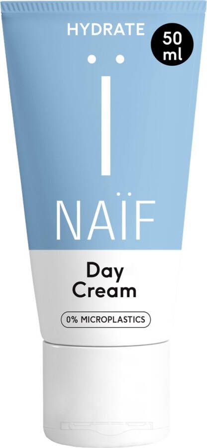 Naïf Verzorgende Dagcrème met SPF6 50ml Gezichtsverzorging met Natuurlijke Ingrediënten