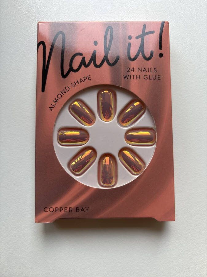 Nail It Kunstnagels copper bay
