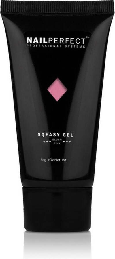 NAILPERFECT Nail Perfect Sqeasy Gel Blush Pink 60gr