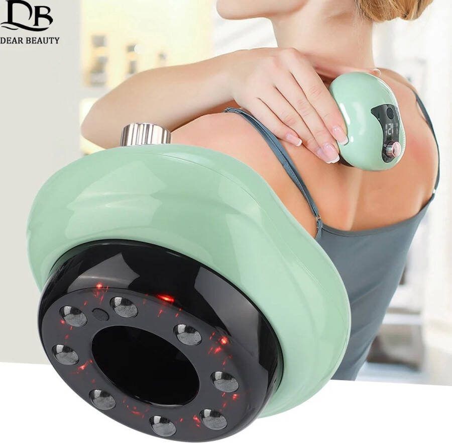 Naiz Cuppingapparaat Massage Elektrisch Mintgroen Oplaadbaar vacuüm massage apparaat