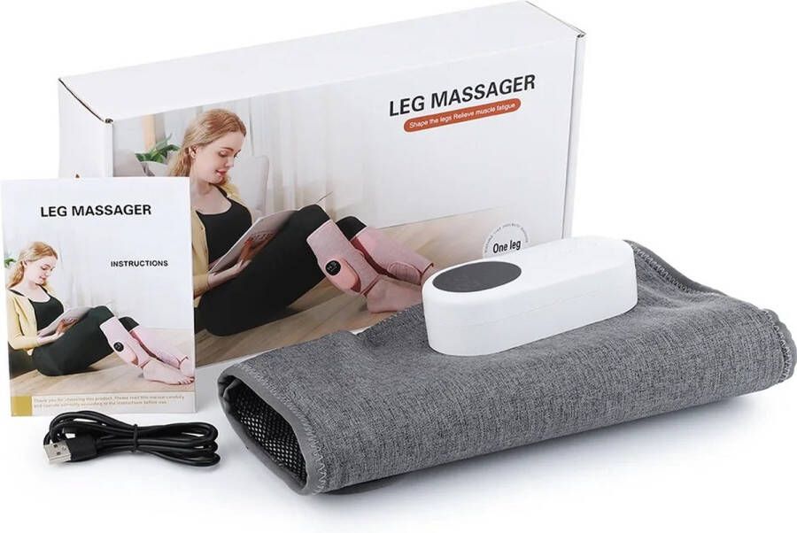 Naiz Elektrische kuitspier massage apparaat 1 stuks Ook geschikt voor armen Luchtdruk Warmte Trillingen Spiermassage