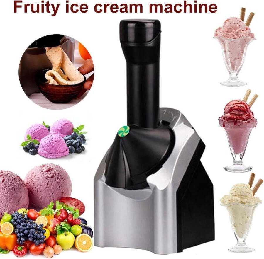 Naiz Ijsmachine Ijs maken Milkshake Keukenapparaat Voor thuis 220 V