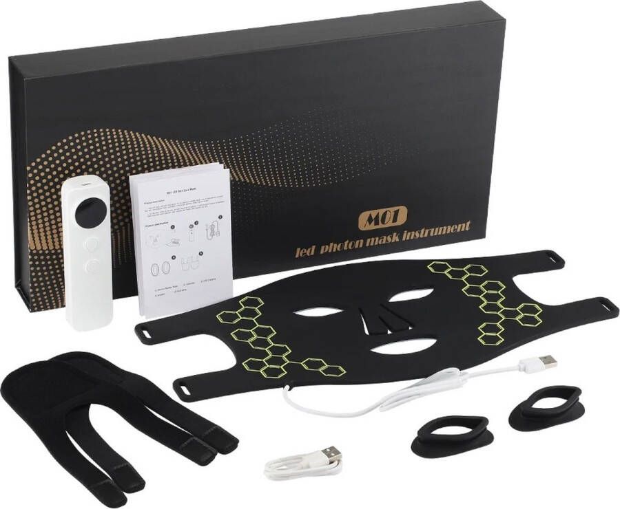 Naiz Infrarood masker Lichttherapie 4 in 1 Anti veroudering Collageen