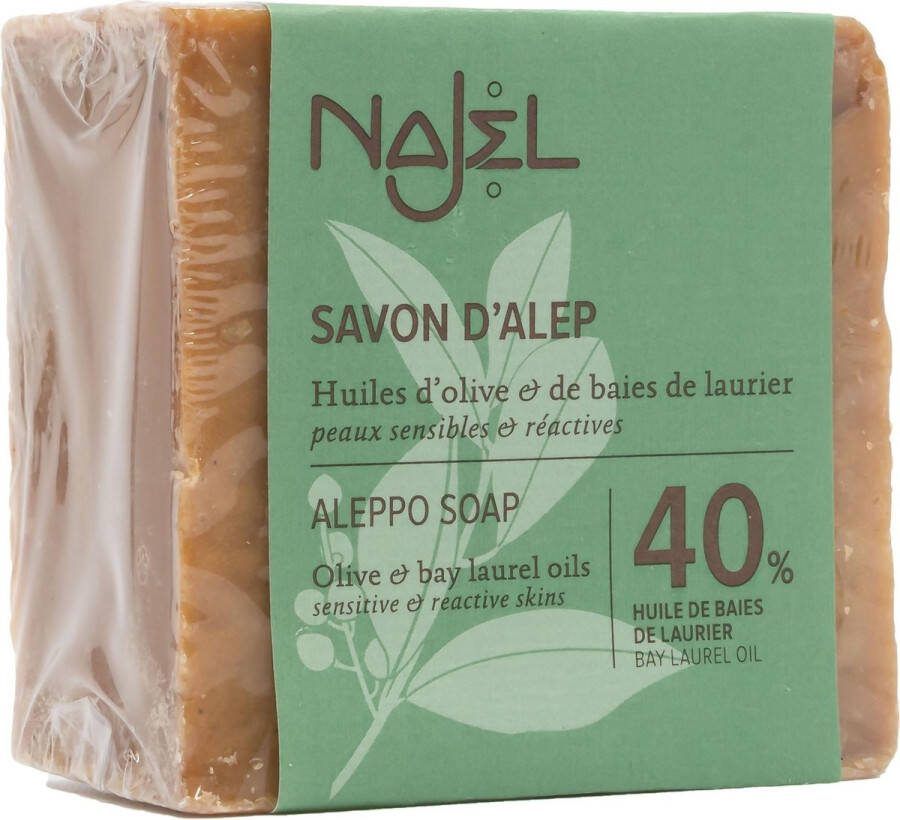 Najel Aleppo Zeep (40% Laurierbesolie)