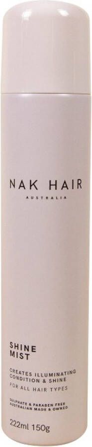 NAK Shine Mist spray Haarspray 150 gr