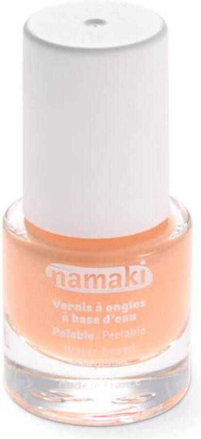 Namaki Kinder Nagellak – Kinder Make-up Oplosmiddelvrije geurloze en afpelbare kindernagellak op waterbasis – 7.5 ml – Peach 29