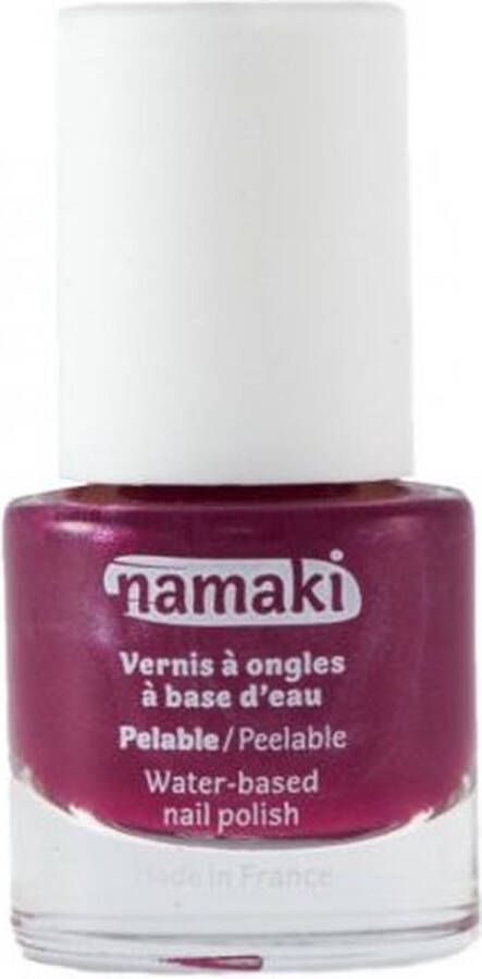 Namaki Kinder Nagellak – Kinder Make-up Oplosmiddelvrije geurloze en afpelbare kindernagellak op waterbasis – 7.5 ml – Violet 07