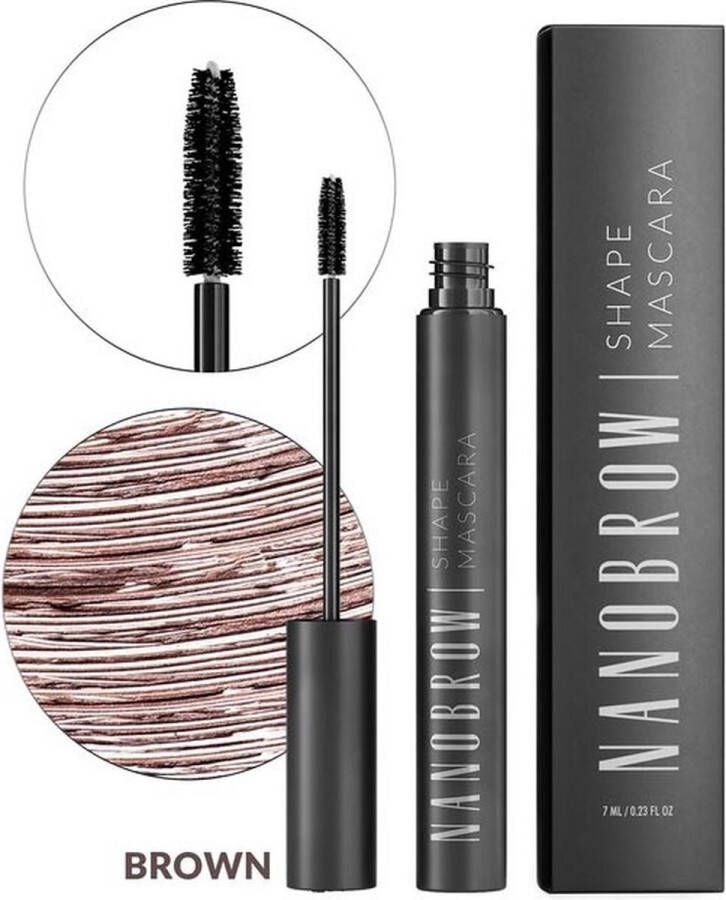 Nanobrow Brown Shape Mascara 7ml