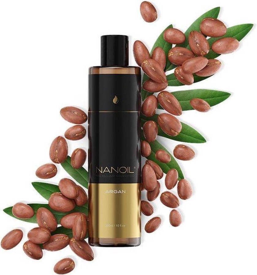 Nanoil Micellaire Shampoo Versterkende Behandeling Arganolie (300 ml)