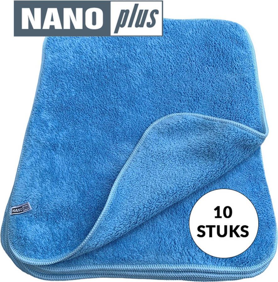Nanoplus Nano Plus 10xNanodoek Nanoplus Vaatdoek 36x31 Blauw