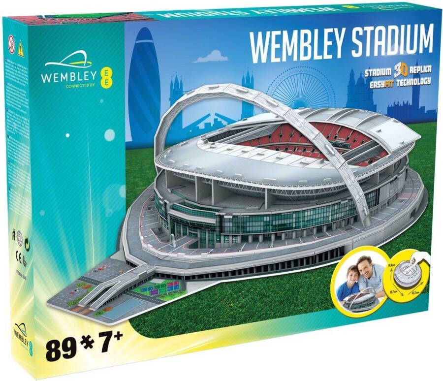 Nanostad e Wembley 3D Puzzel