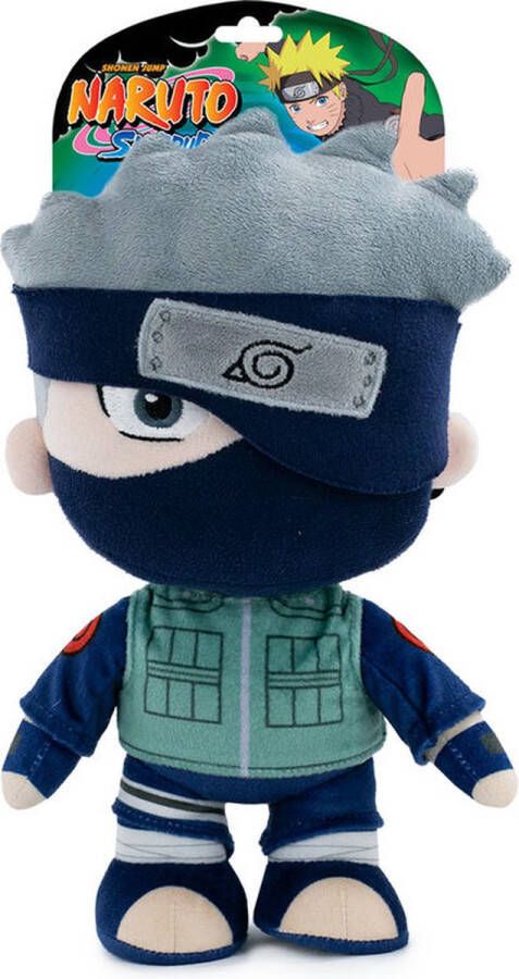 Naruto Shippuden Kakashi Hatake Pluche Knuffel 30 cm {Naruto Anime Manga Plush Toy | Speelgoed Knuffelpop voor kinderen jongens meisjes | One Piece Hunter x Hunter Attack on Titan Dragon Ball Z My Hero Academia}