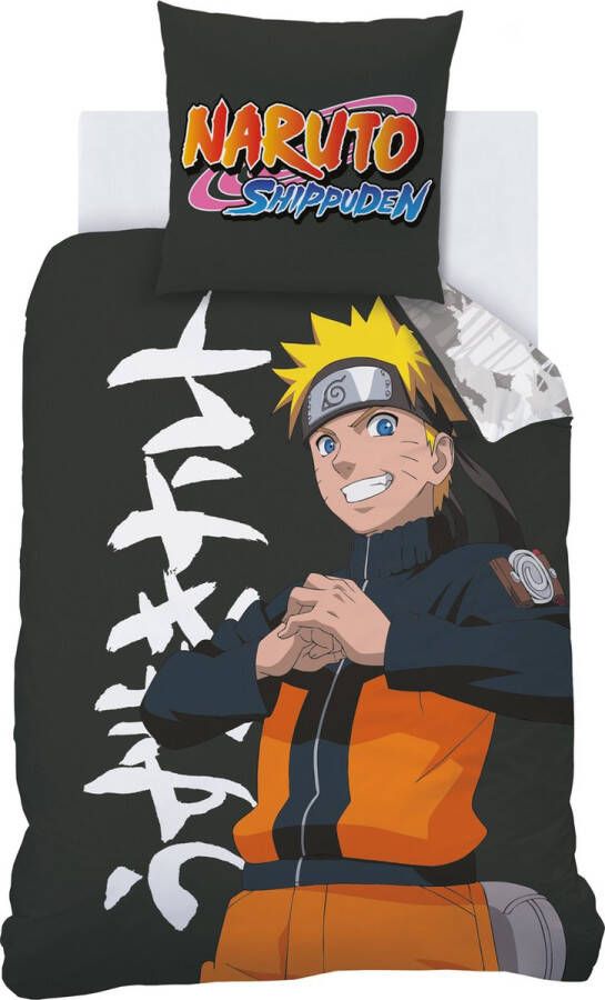 Naruto Dekbedovertrek Uzumaki 140 x 200 cm + 63 x 63 cm Katoen