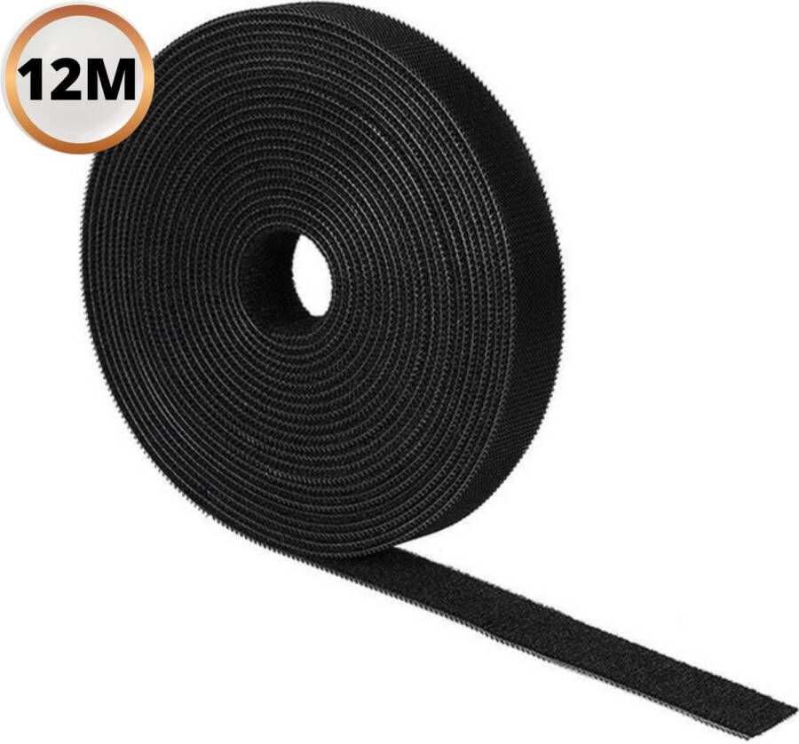 Nassauproducts Kabelbinders 12 meter klittenband Kabelbinders Klittenband Nassaus Rol van 12 meter Velcro