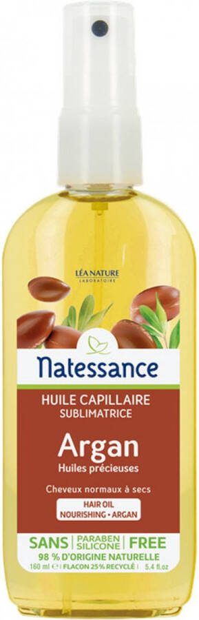 NATESSANCE Argan No-Rinse Subliming Haarolie 160 ml