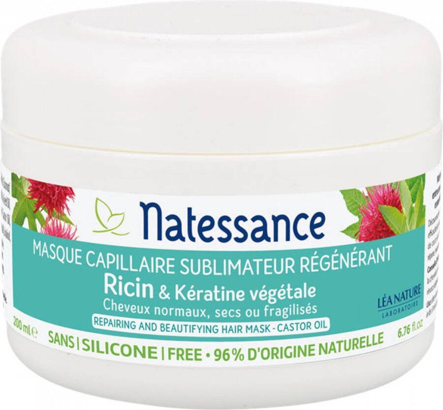 NATESSANCE Ricine Haarmasker 200 ml