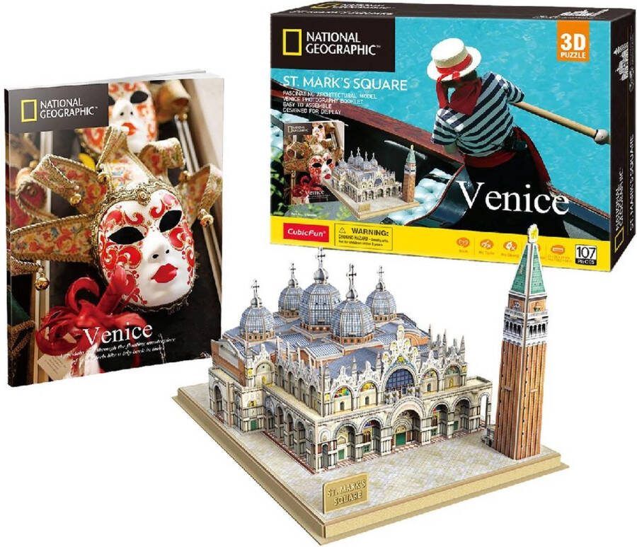CubicFun National Geographic 3D Puzzel St. Mark'S Square