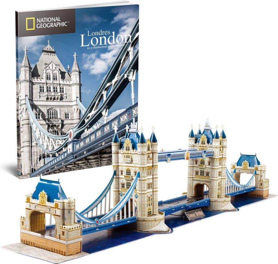 CubicFun National Geographic 3D Puzzel The Tower Bridge